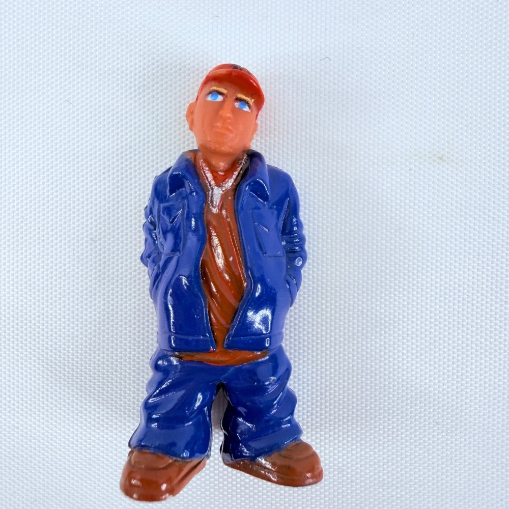 Homies Series 5 AWB Angry Boy Figure Blue Jacket Red Hat VendingToy